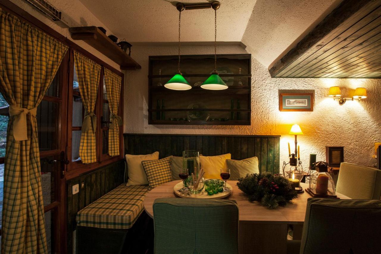 Dandy Villas Agoriani - Chalet Ivoni - Fireplace Eptalofos Exterior photo